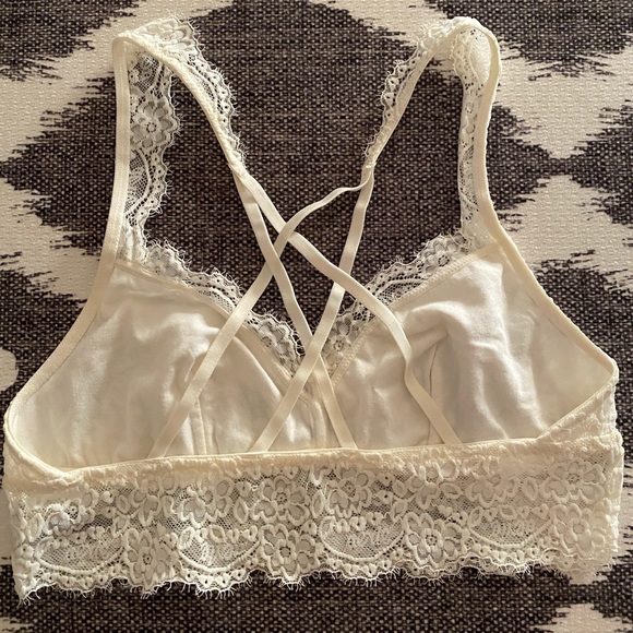 Aerie White Bralette - Picture 2 of 3